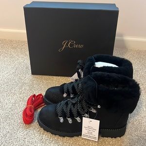 J. Crew leather boots. Size 7. New!